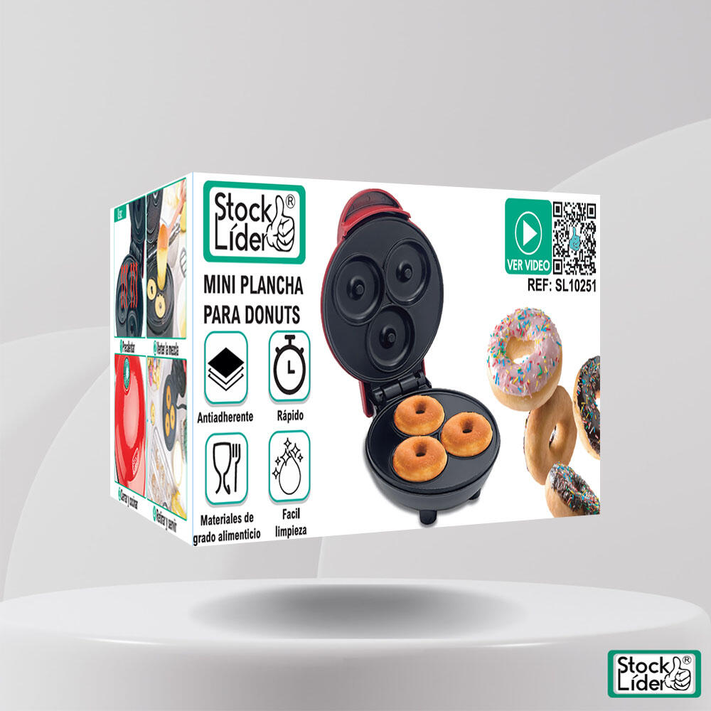 Mini plancha para donuts